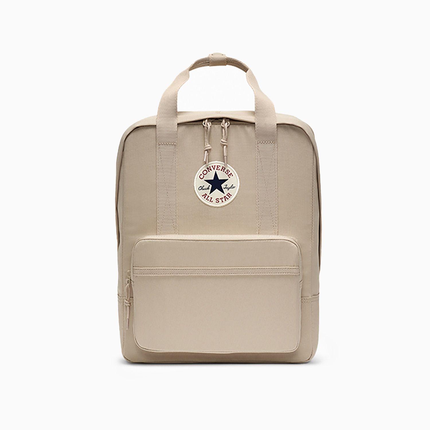 Mochila Converse Small Square Backpack Pap Café Claro-0