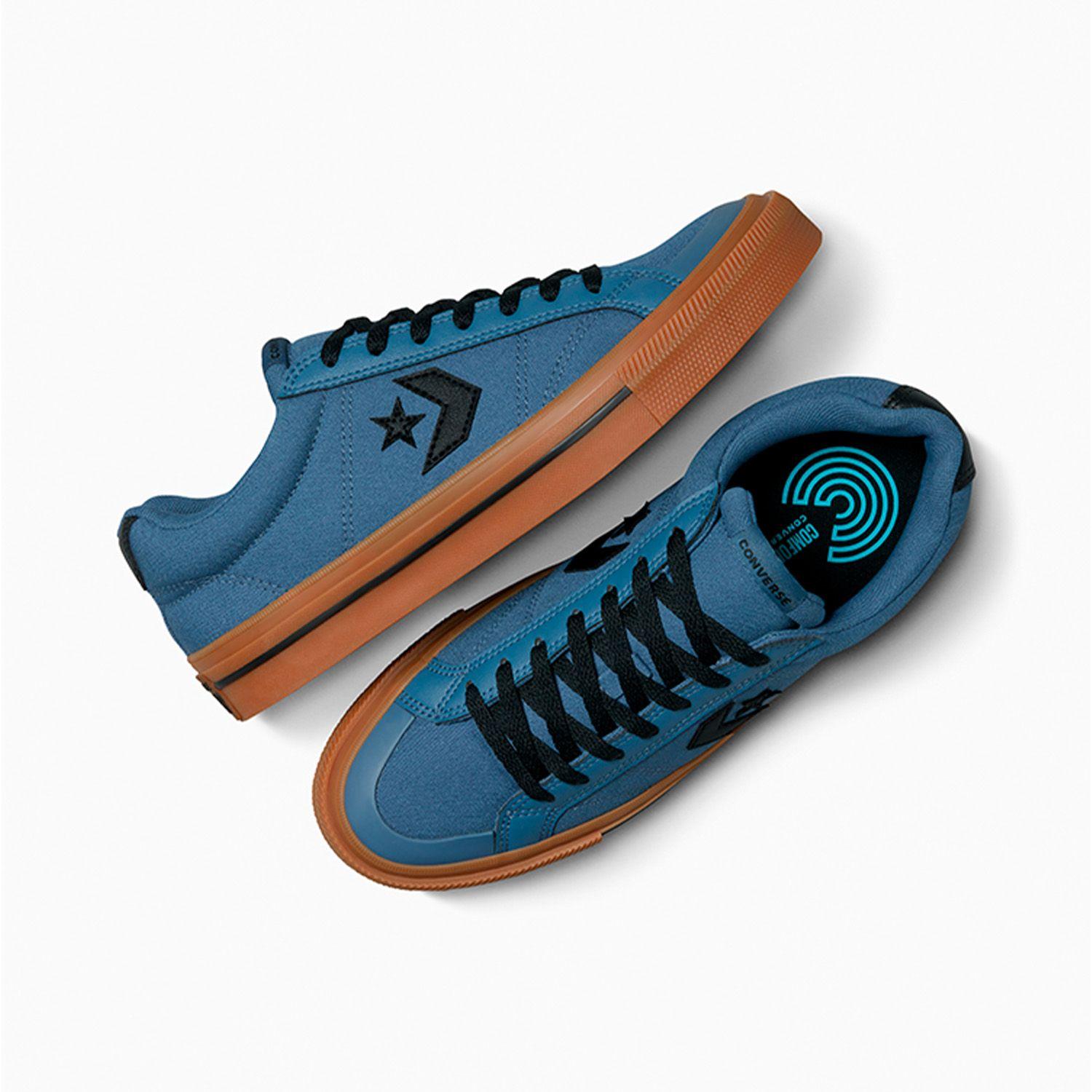 Zapatilla Converse Sport Casual Seasonal Color Hombre Azul-2