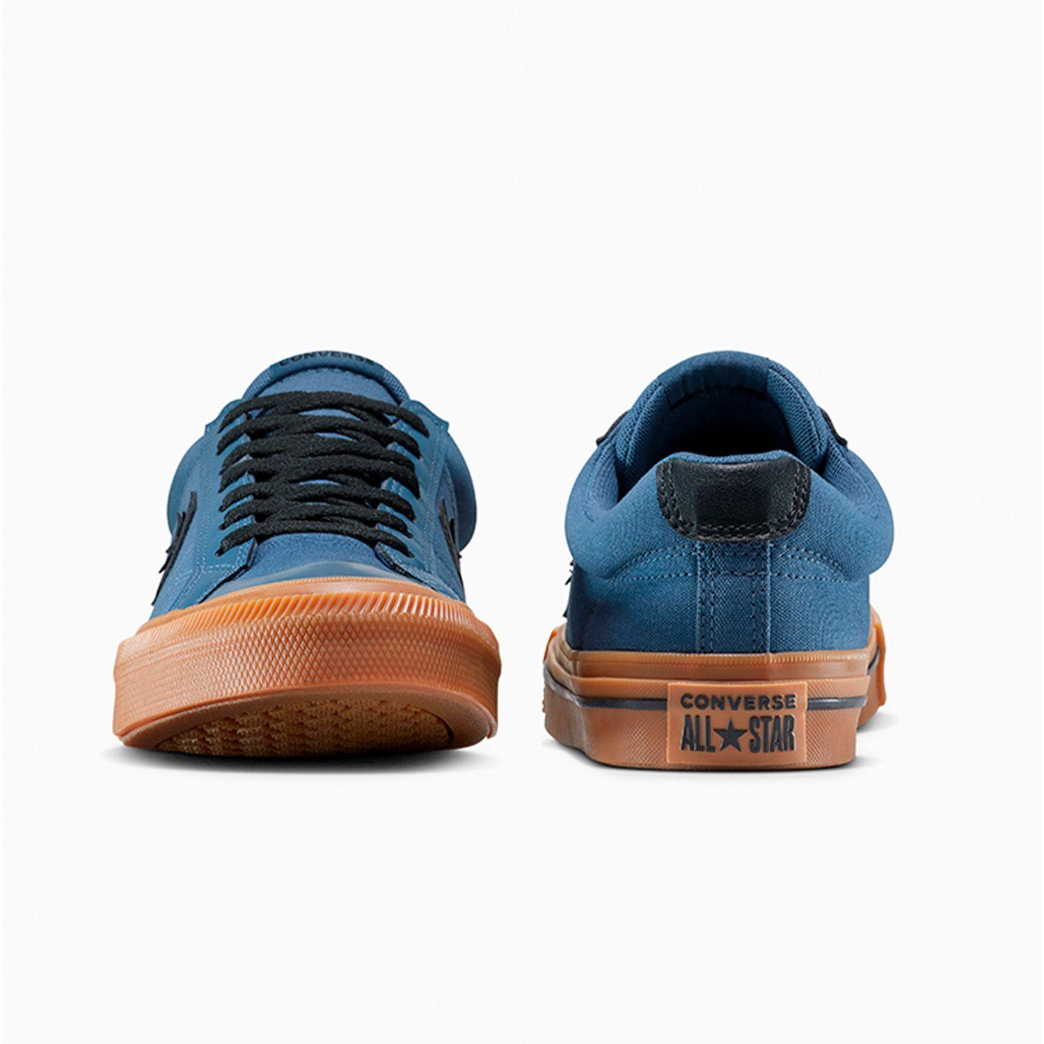 Zapatilla Converse Sport Casual Seasonal Color Hombre Azul-4