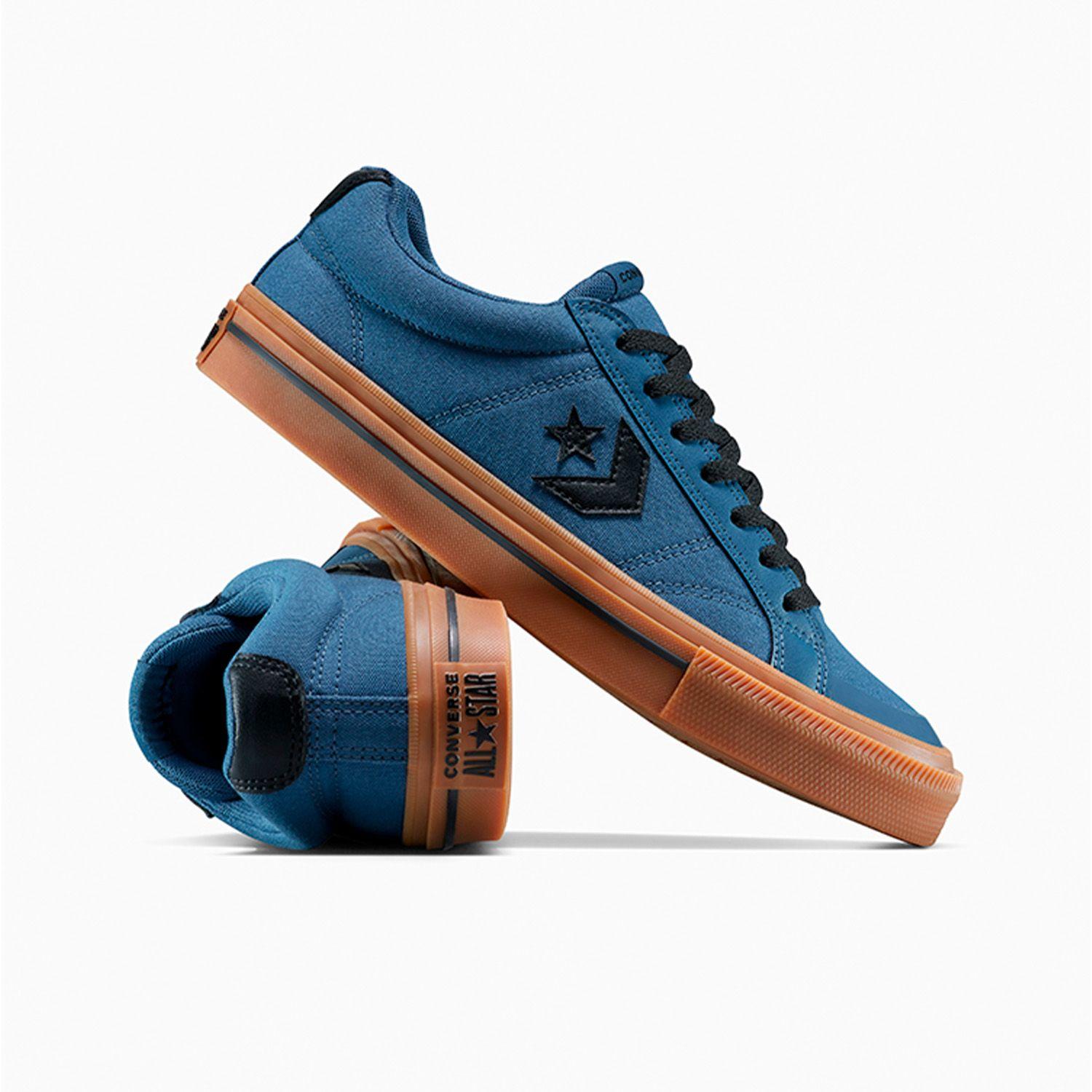 Zapatilla Converse Sport Casual Seasonal Color Hombre Azul-5