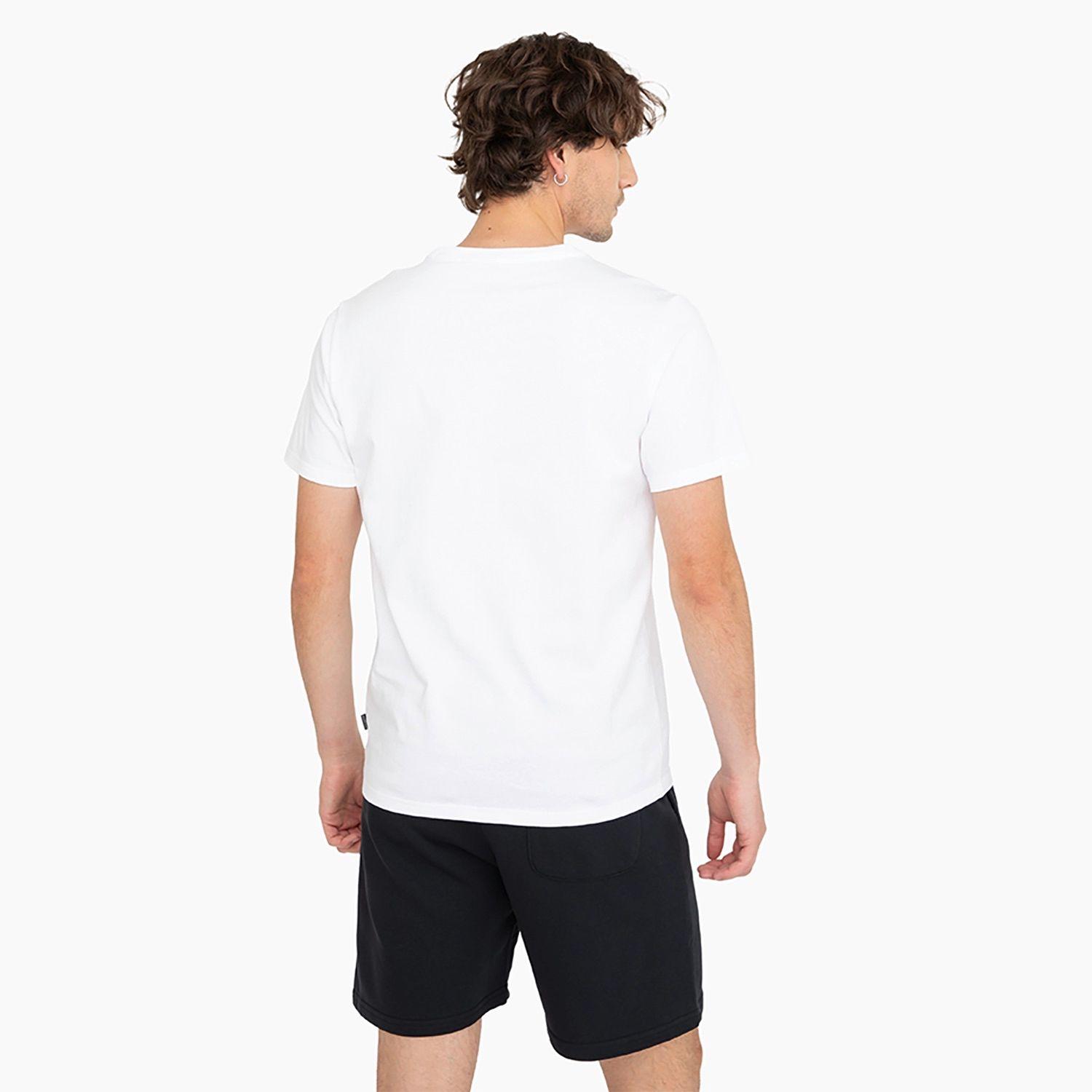 Polera Converse Basic Retro Chuck M/C Hombre Blanco-1