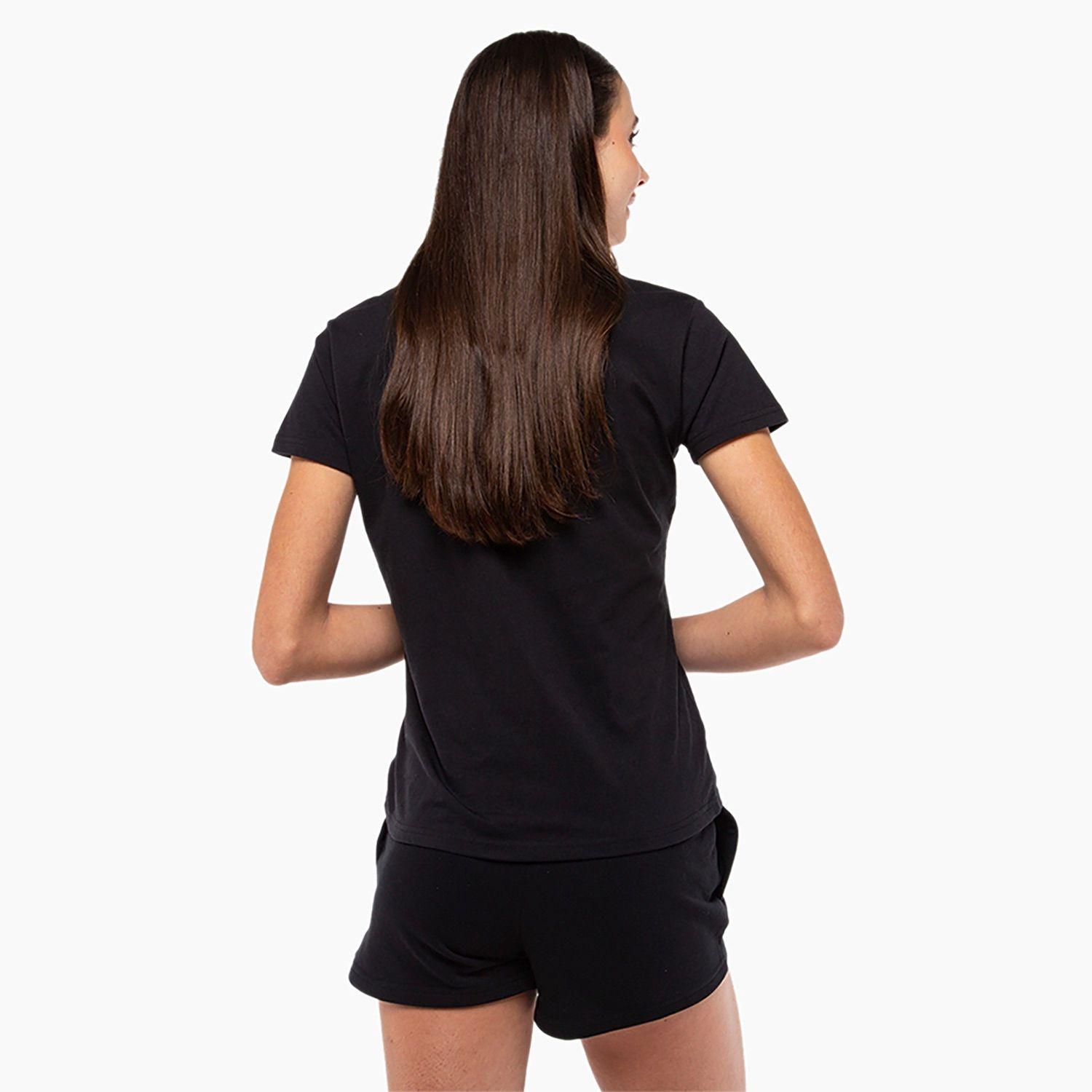 Polera Converse Your Logo Mujer Negro-1