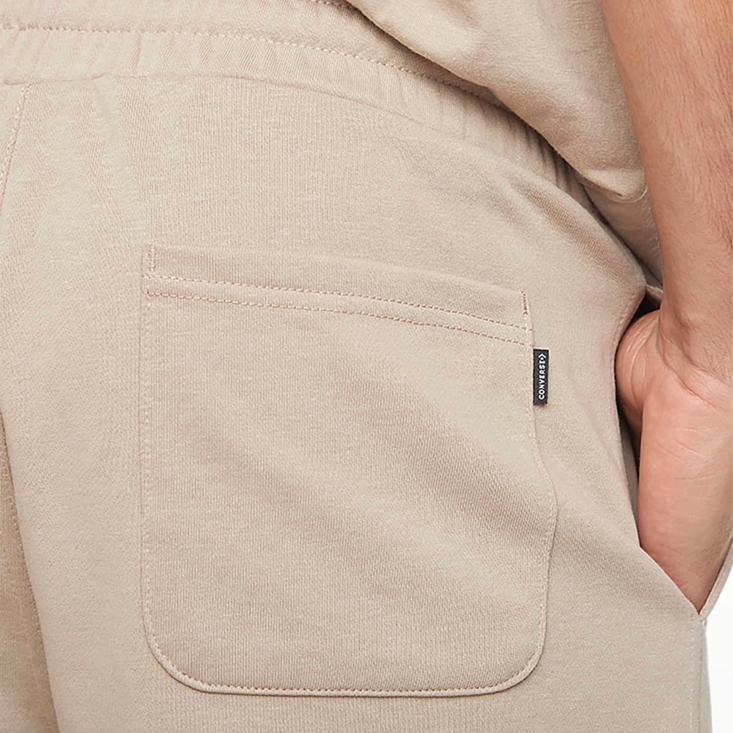 Short Converse Your Logo Hombre Café Claro-3