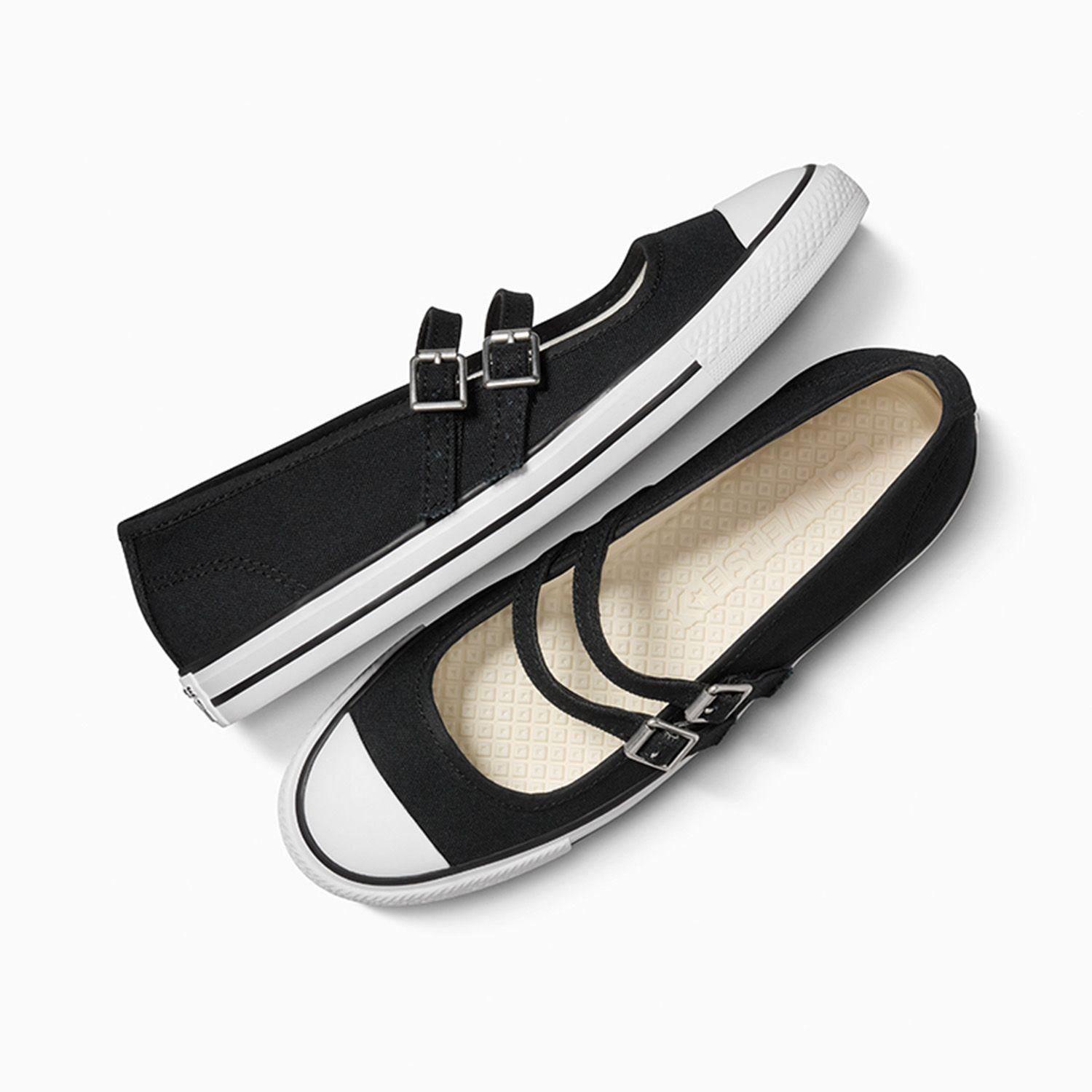 Zapatilla Converse Chuck Taylor All Star Dainty Mary Jane Mujer Negro-3