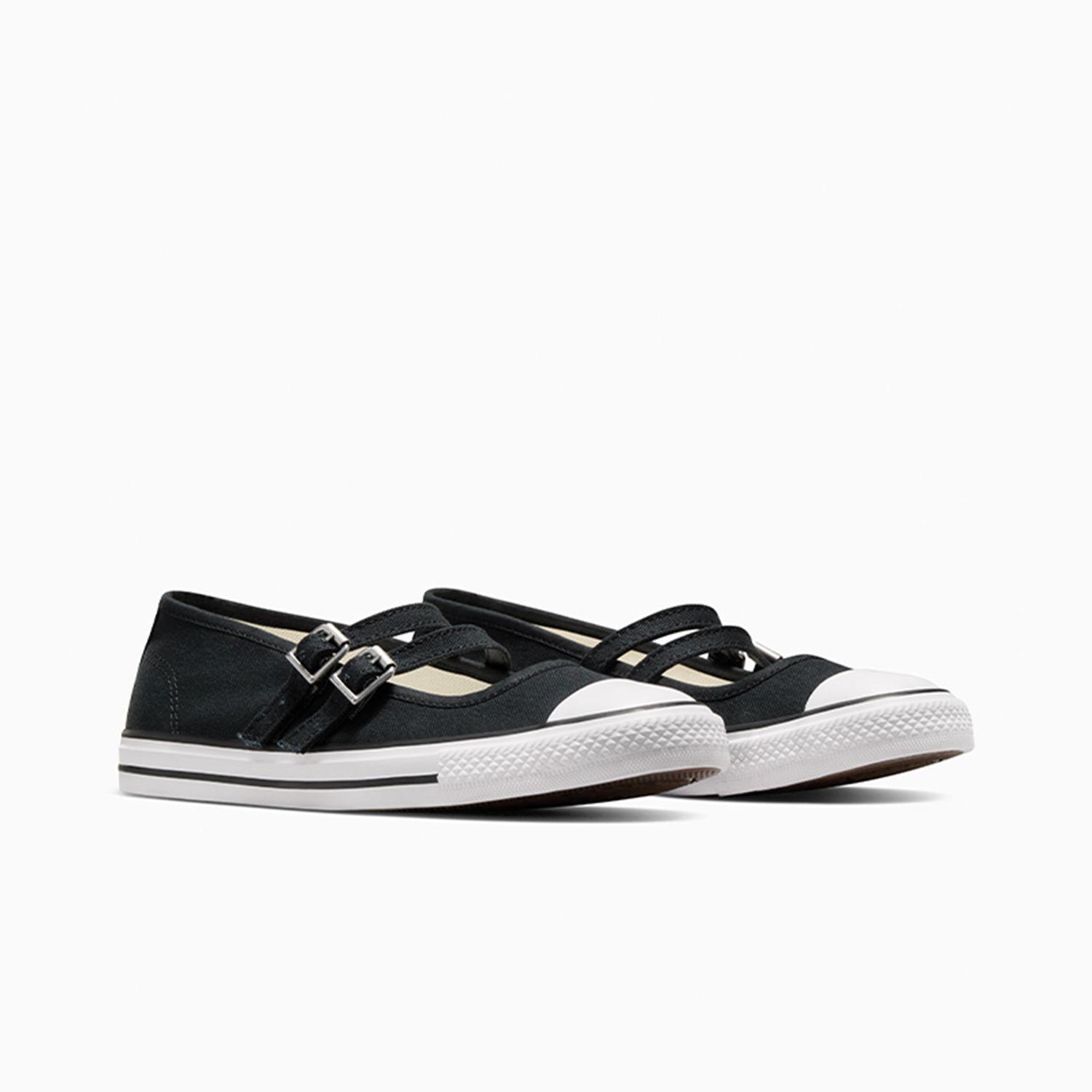 Zapatilla Converse Chuck Taylor All Star Dainty Mary Jane Mujer Negro-4