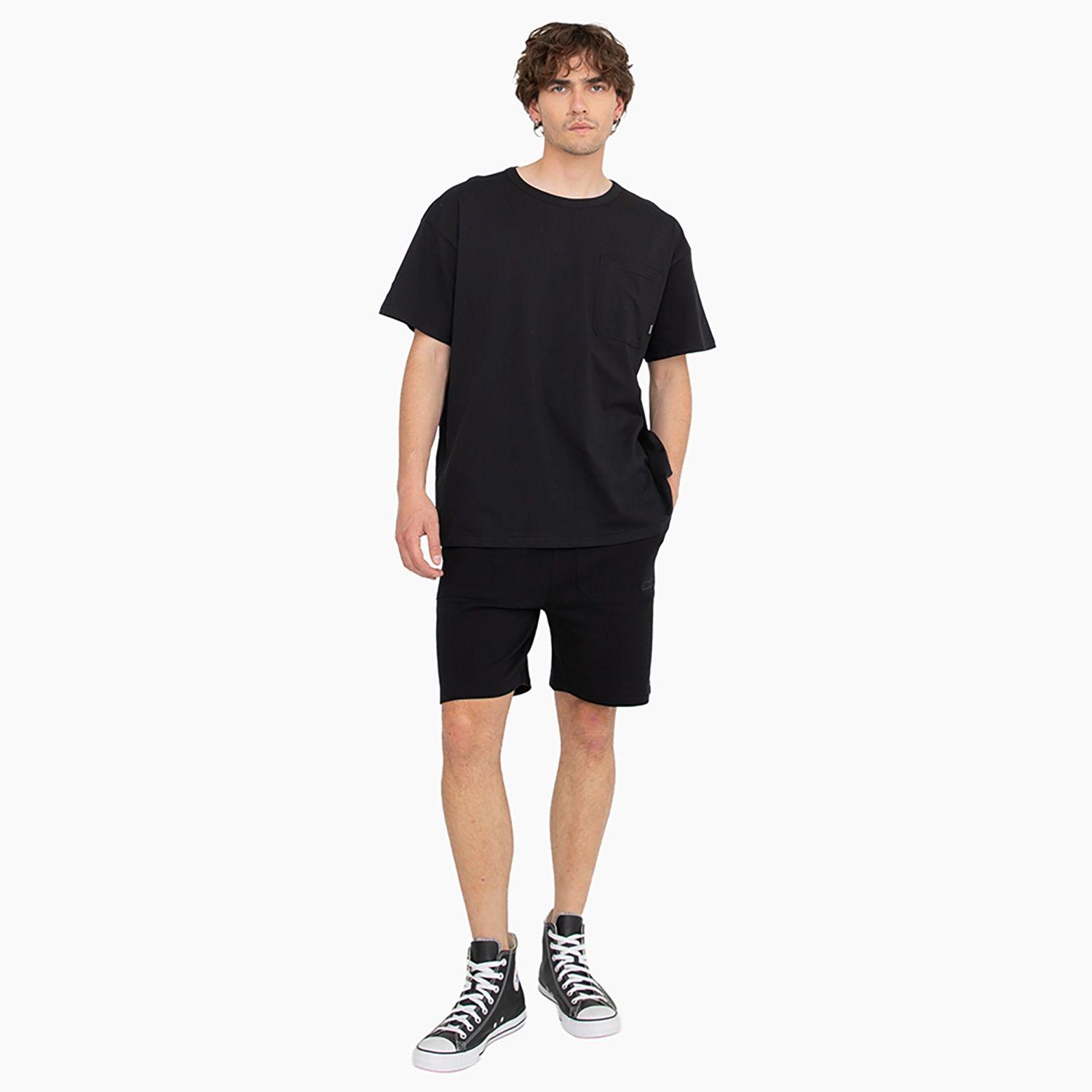 Polera Converse The Pocket M/C Hombre Negro-5