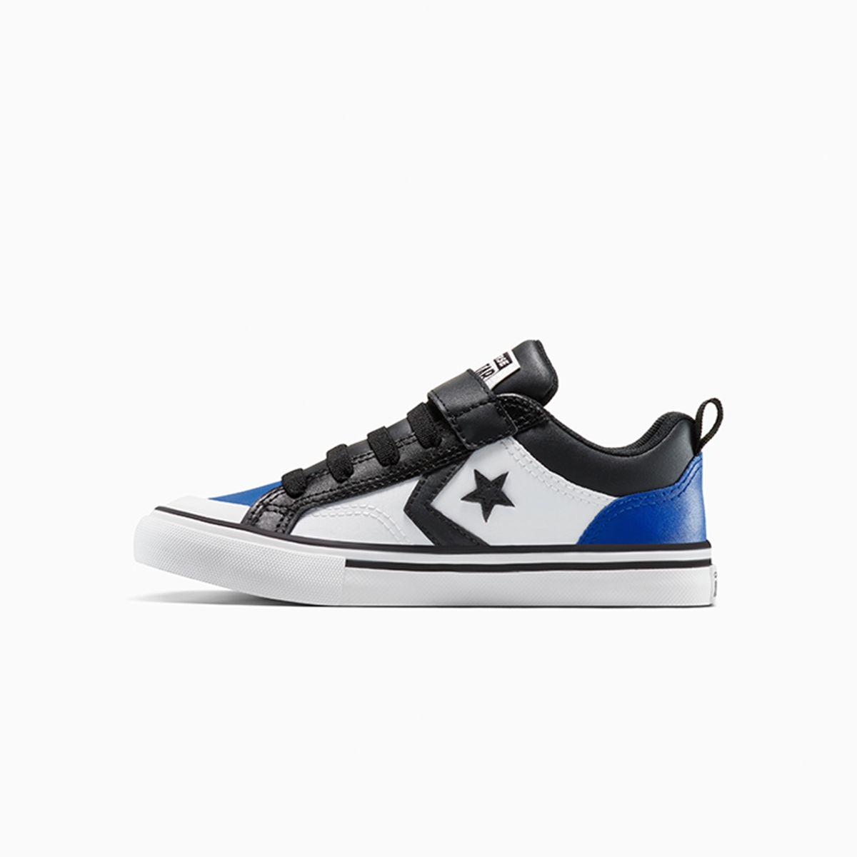 Zapatilla Converse Pro Blaze Strap Niños Negro/Azul-1