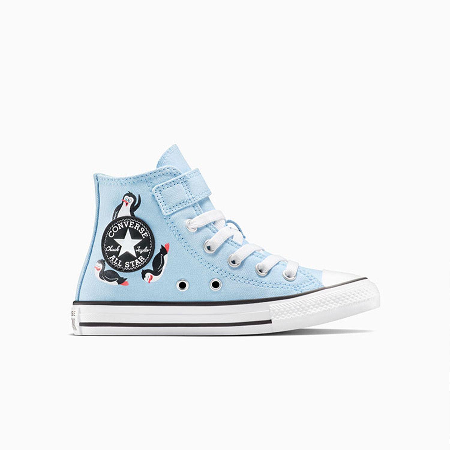 Zapatilla Converse Chuck Taylor All Star 1V Niños Celeste-0