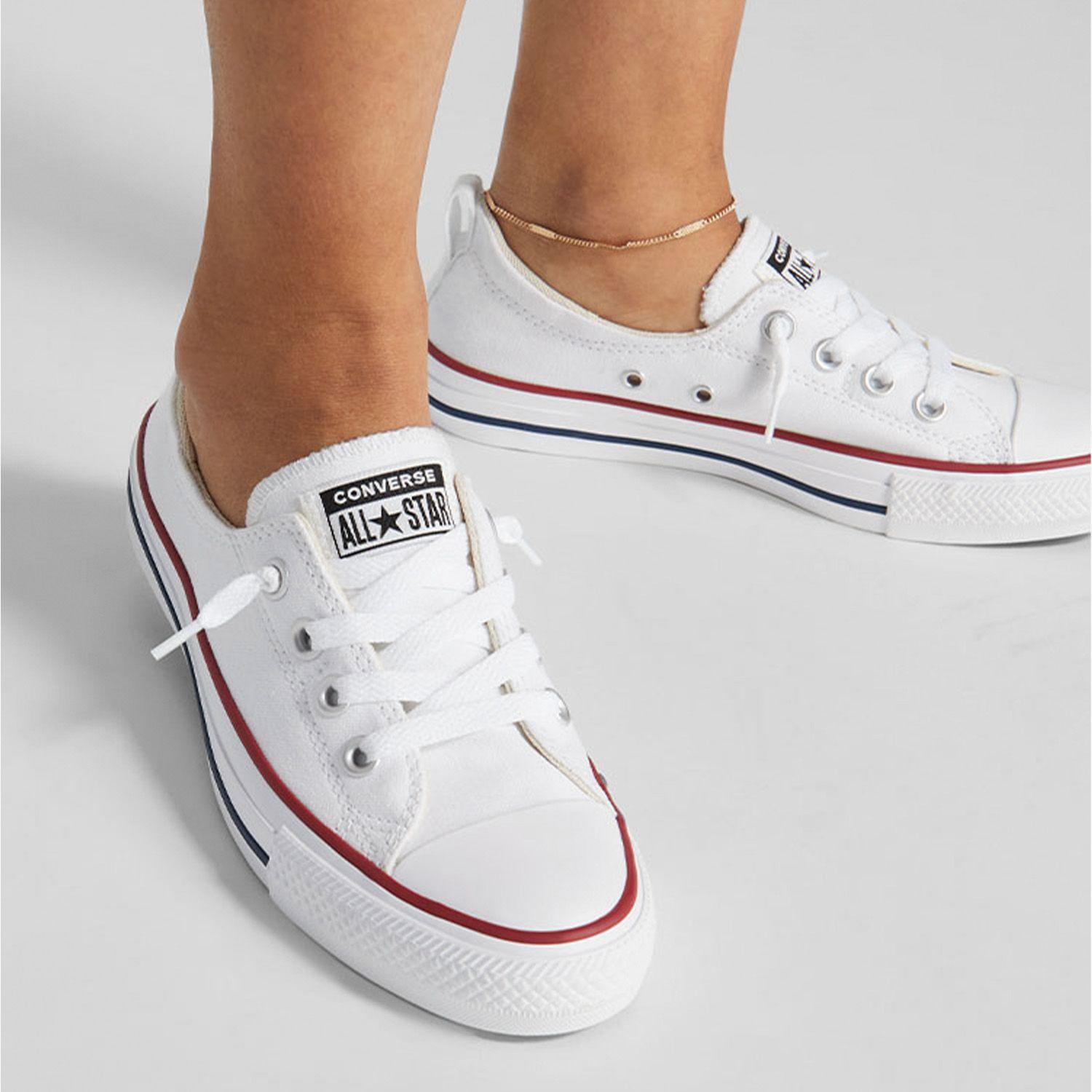 Zapatilla Converse Chuck Taylor All Star Shoreline Slip Mujer Blanco-7