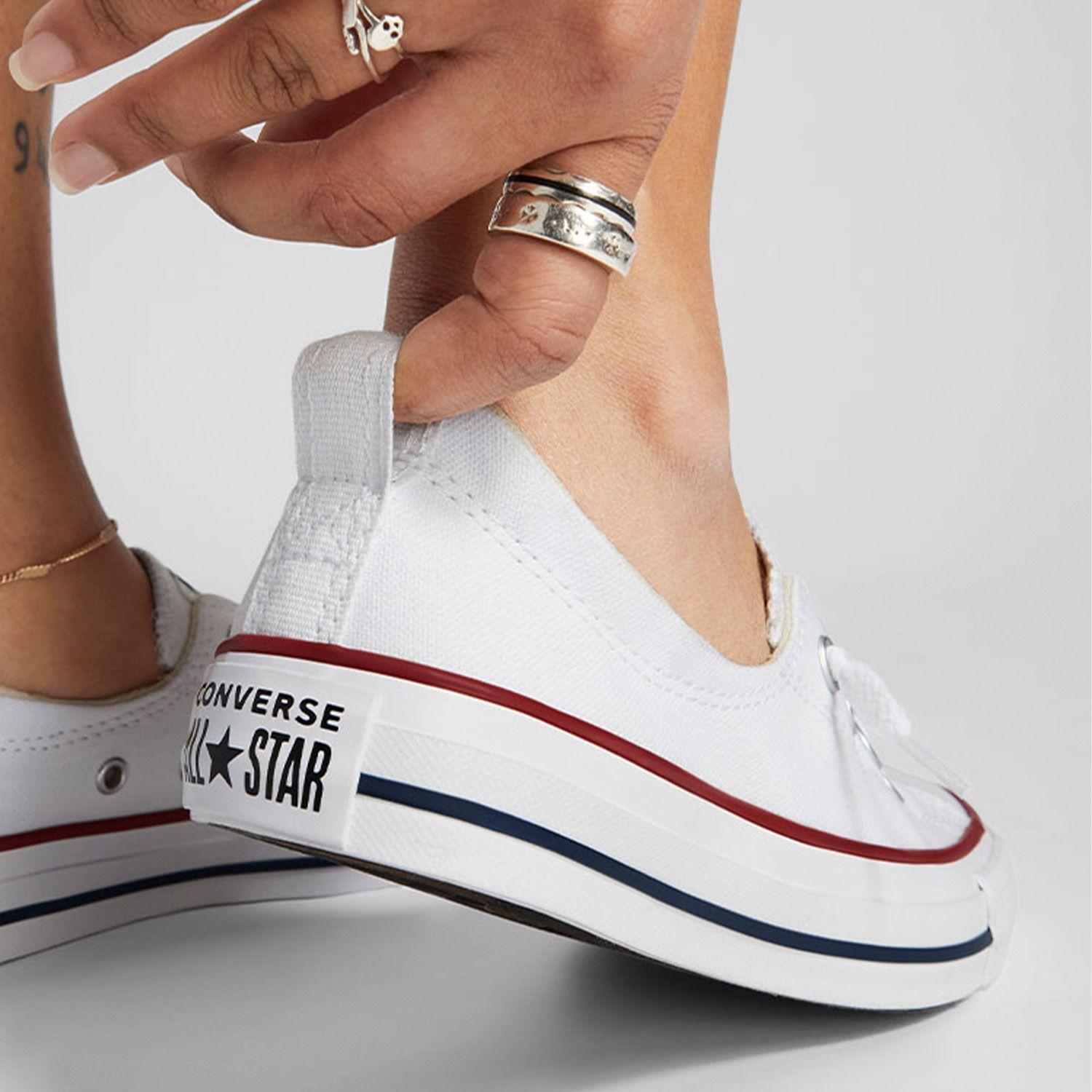 Zapatilla Converse Chuck Taylor All Star Shoreline Slip Mujer Blanco-8