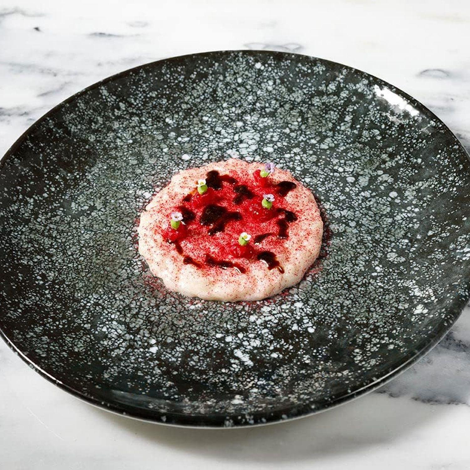 Plato Cosmos negro 27cm bajo Set 6 unidades-2