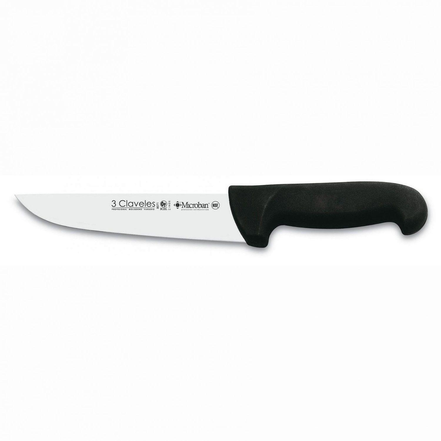 Cuchillo Carnicero 20 cm Negro -2
