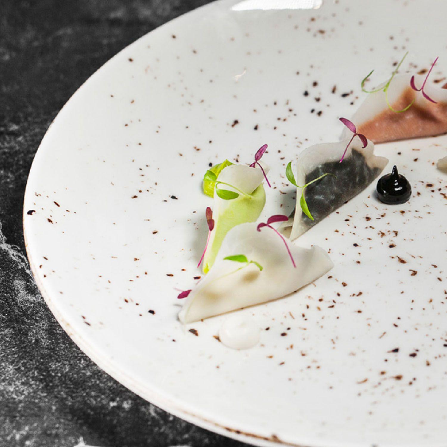 Set 6 Pcs Grain Banquet Plato Bajo 27 Cm              -1