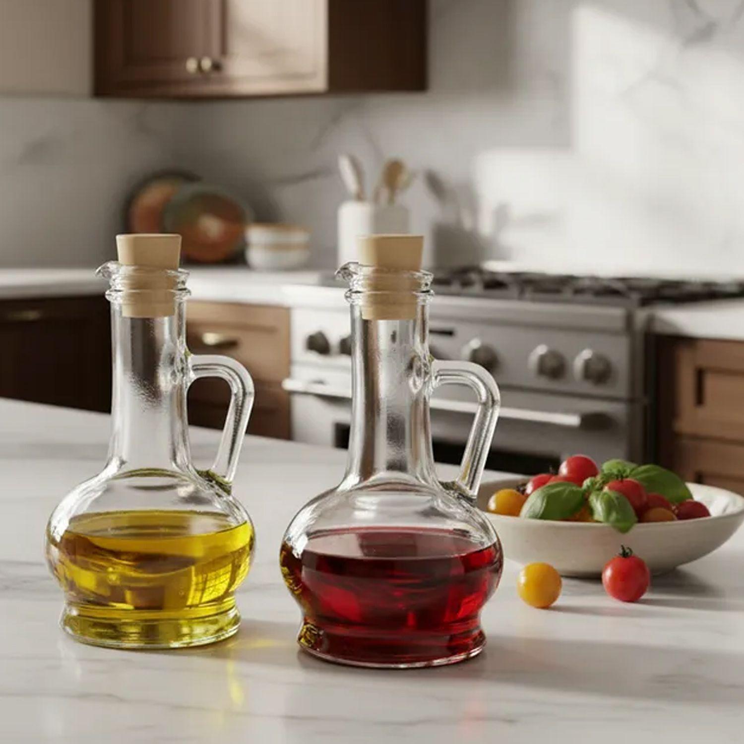Botella Aceite - Vinagre Olivia 260ml Set 2 pcs-2
