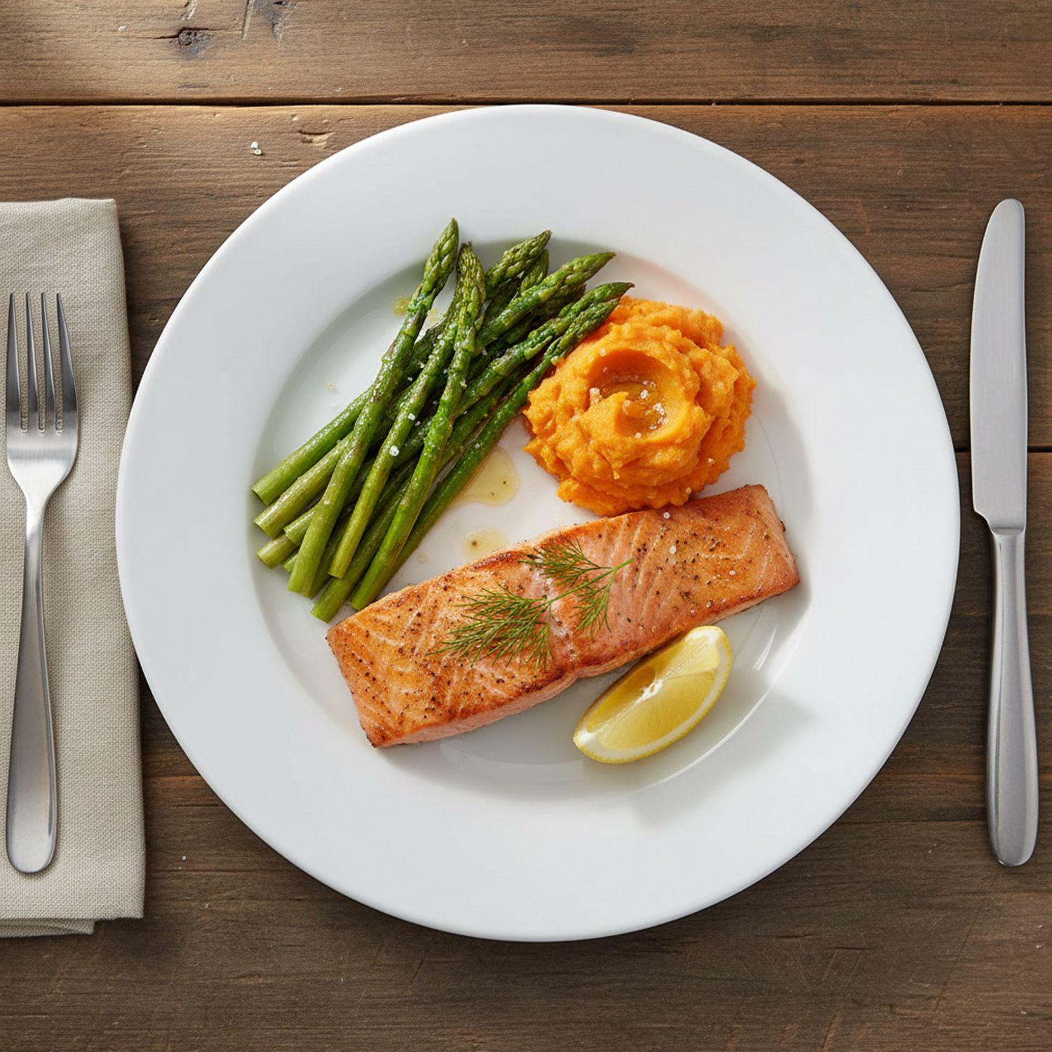 Plato Porcelana Blanca 27cm Set 6 pcs-3