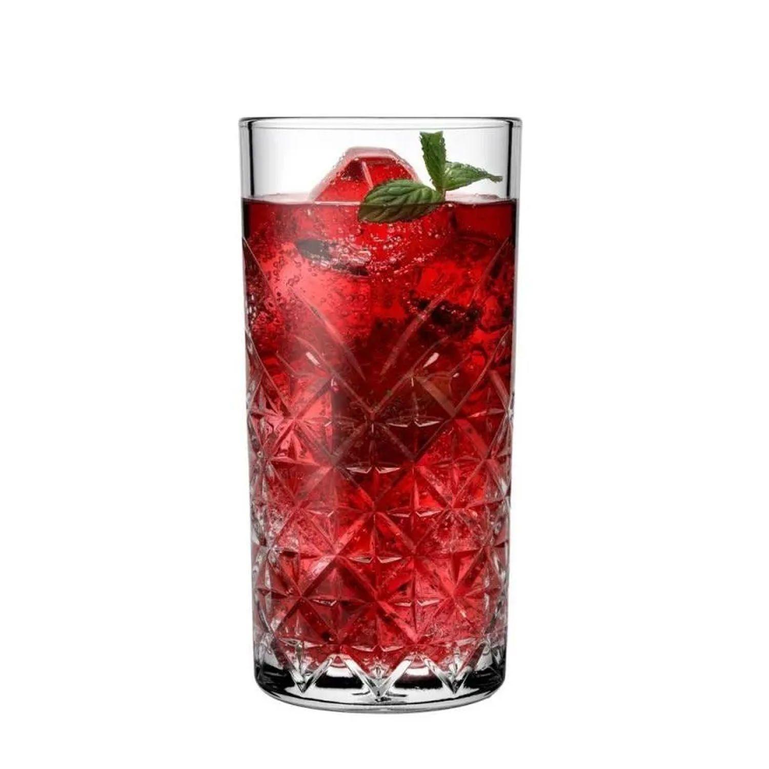 Vaso Whisky Alto Timeless 450 Cc Set 4 Piezas-1