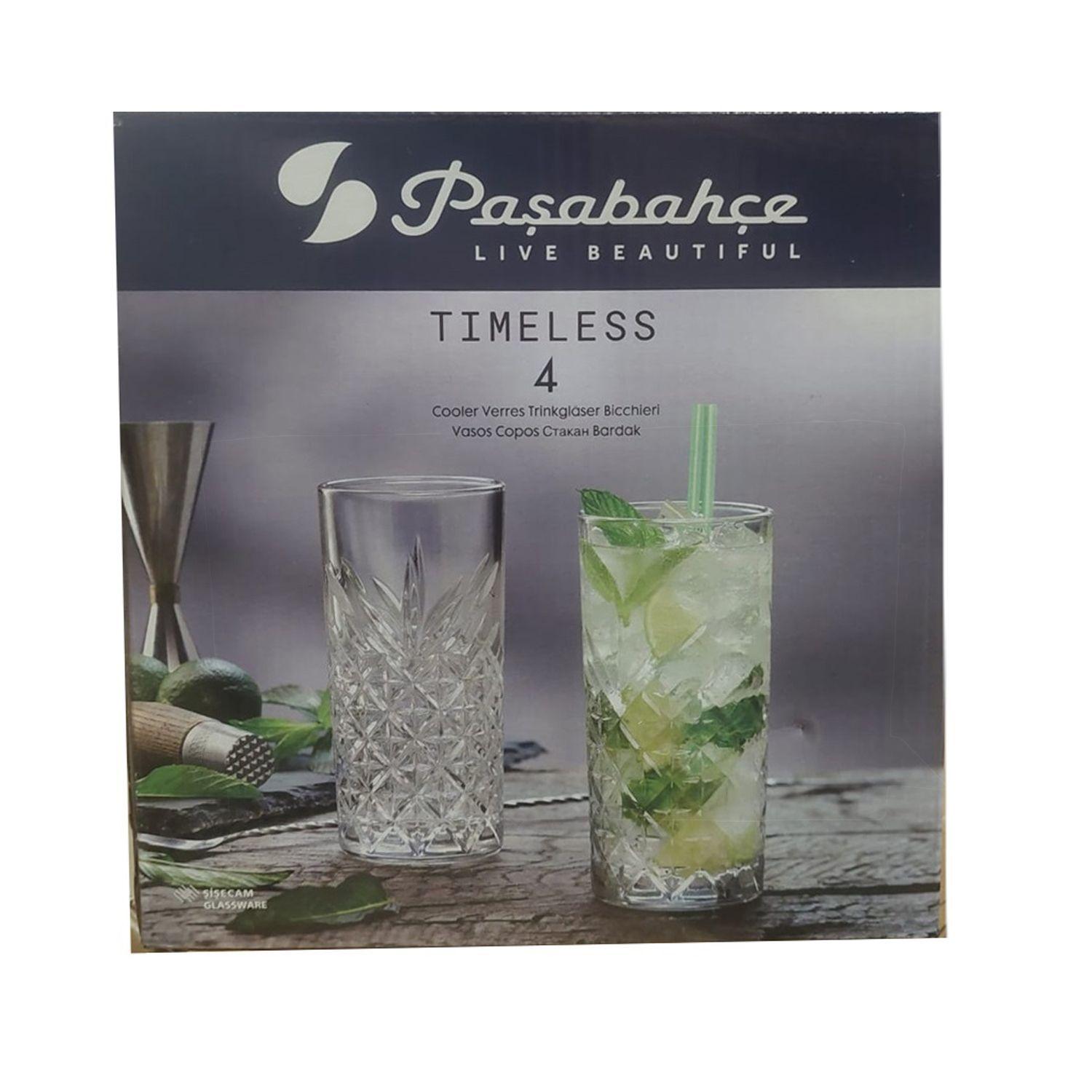 Vaso Whisky Alto Timeless 450 Cc Set 4 Piezas-2