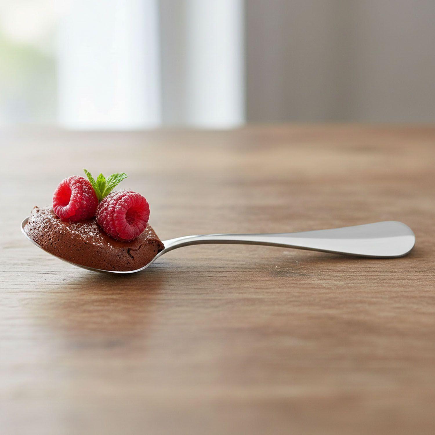 Cuchara postre Baguette Acero Inoxidable Set 12 Pcs-3