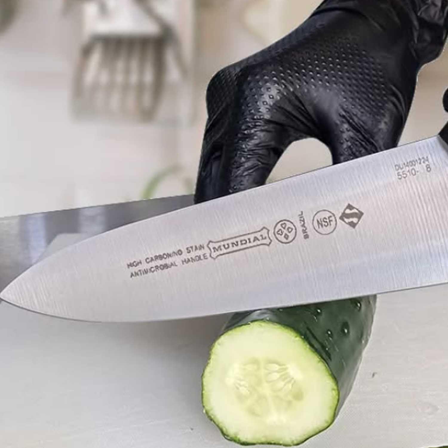 Cuchillo carne 25 cm verde-2