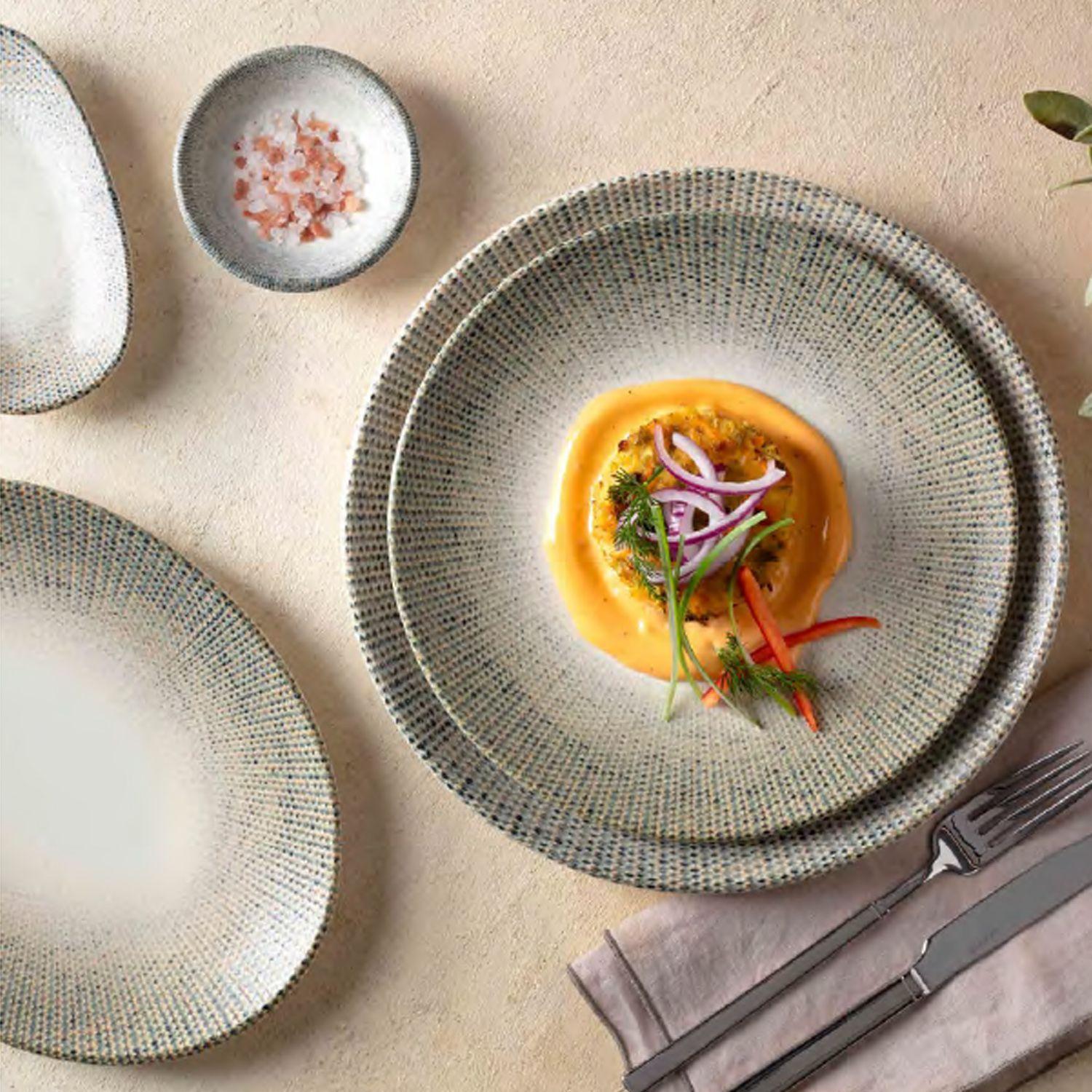 Plato Porcelana Sway hondo 24Cm Set 6 pcs-2