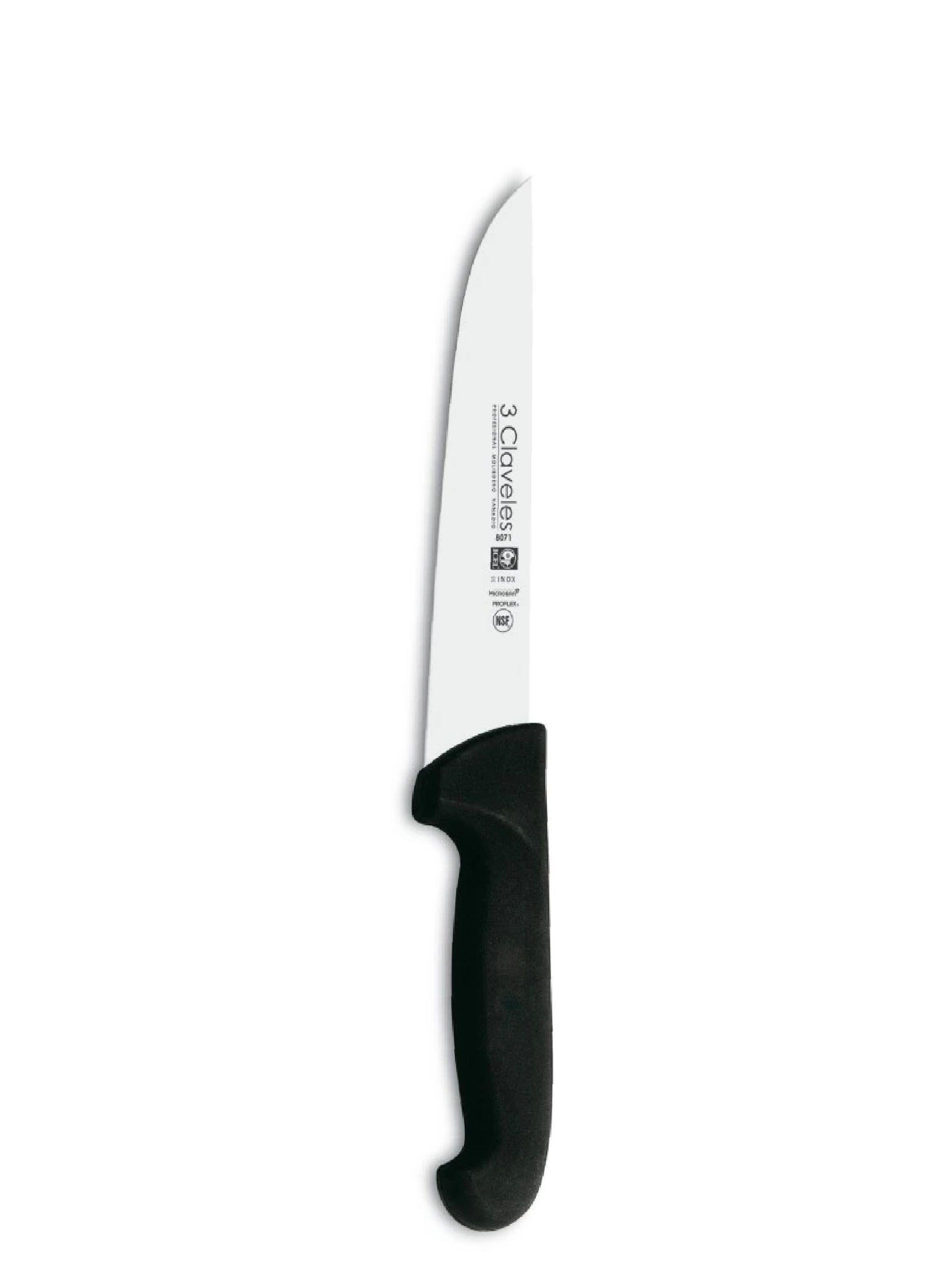 Cuchillo Carnicero 24 cm Negro -1