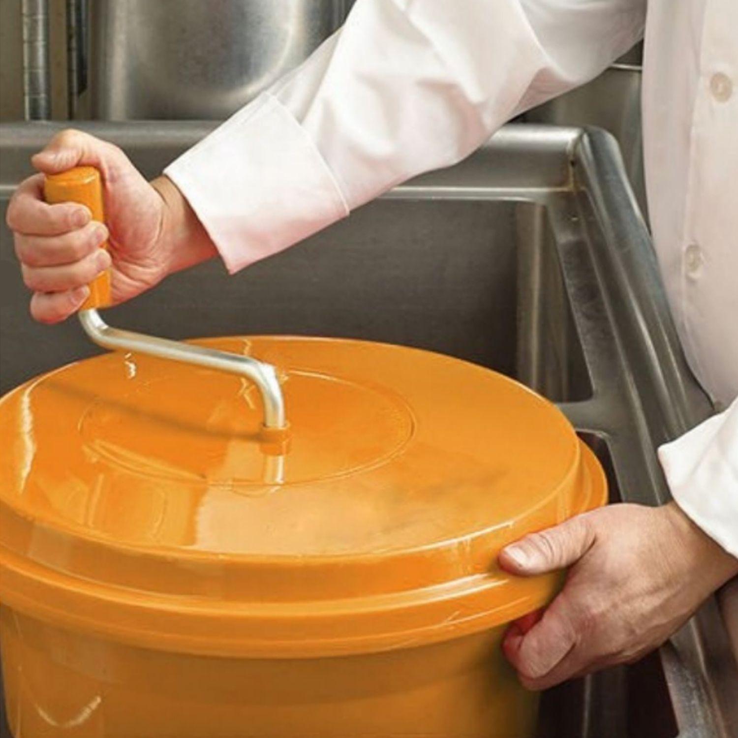 Centrifuga Ensalada 12L Naranjo           -2