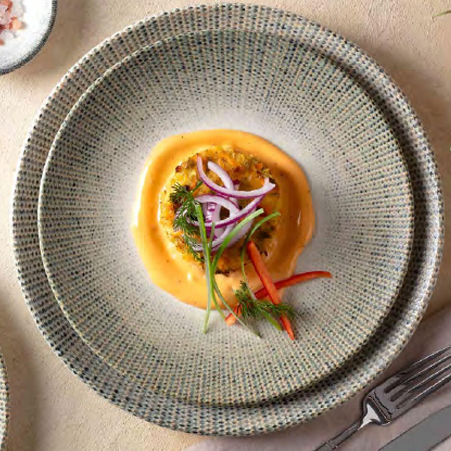 Set 6 Pcs Sway Gourmet Plato Entrada 21 Cm            -3