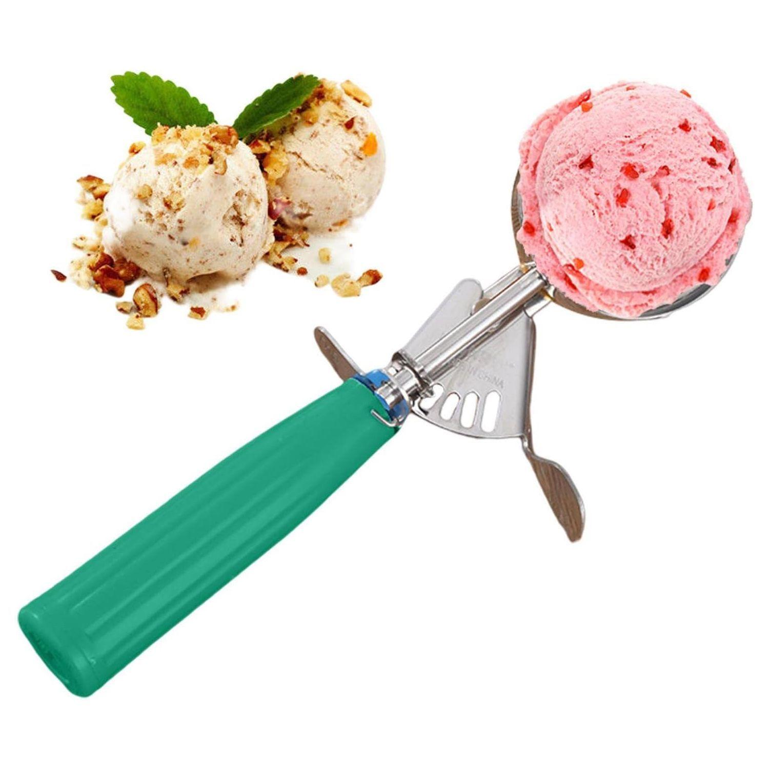 Cuchara Helado Verde 12#                  -2