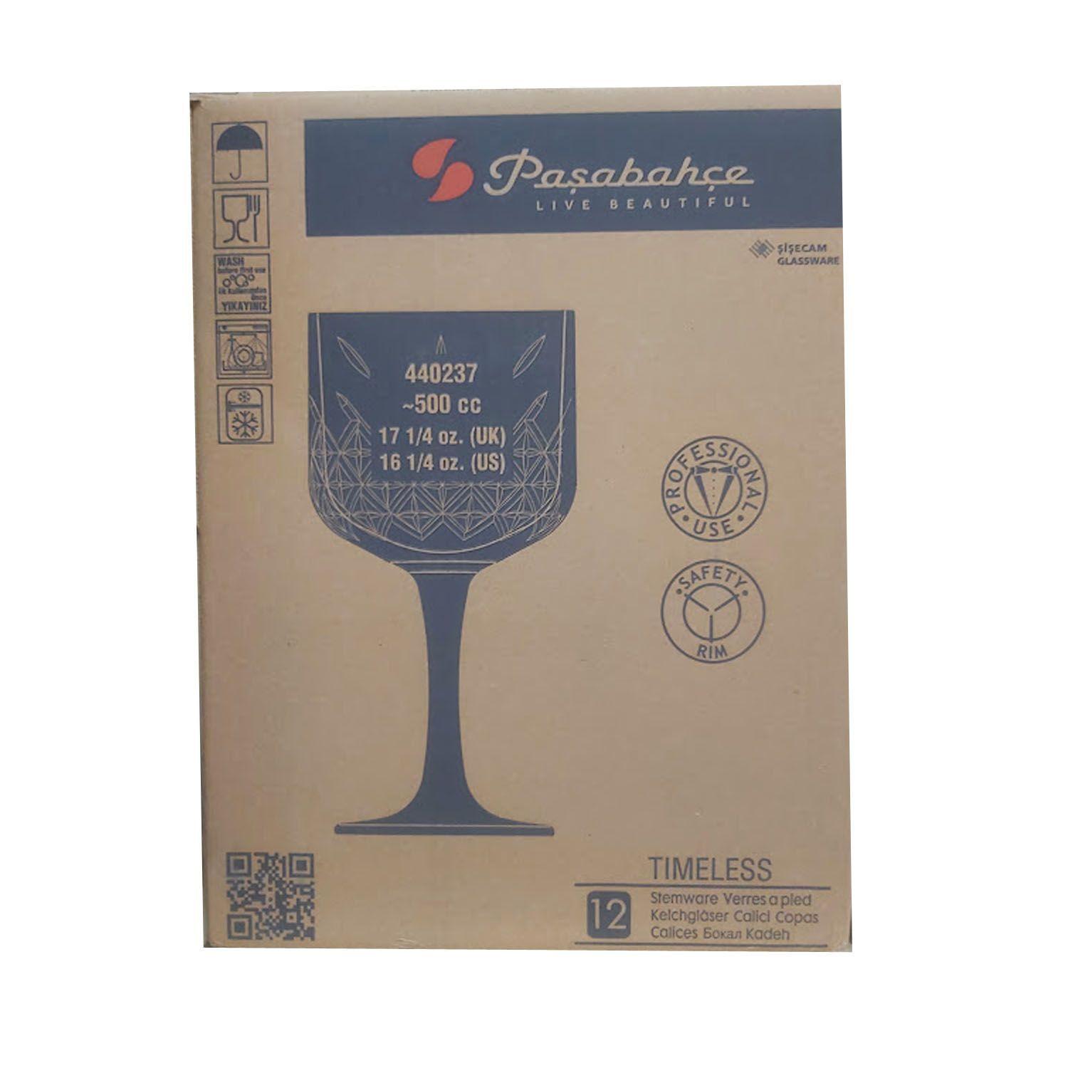 Copa trago largo timeless 500 cc Set 12 pcs-3