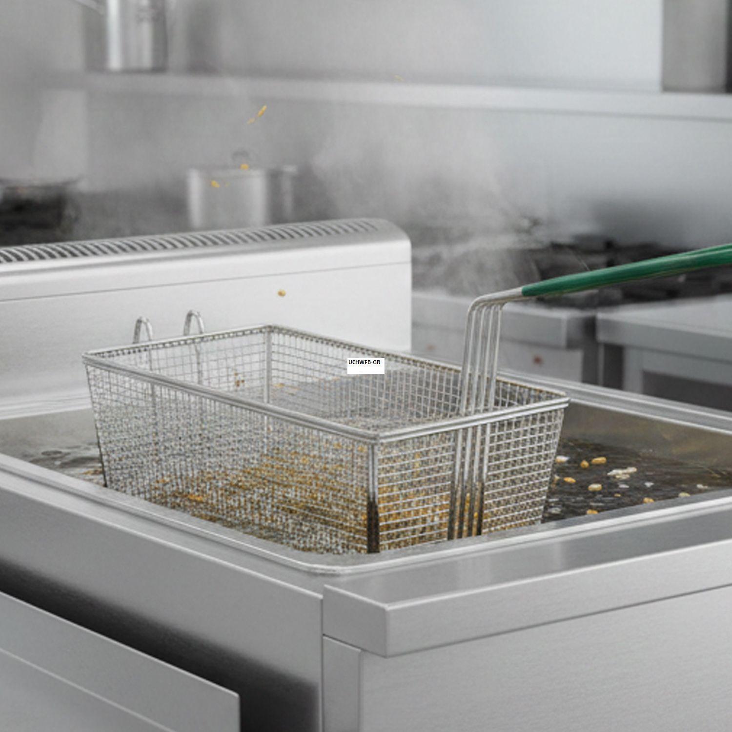 Canasto Freidor Mango Plast Verde         -3