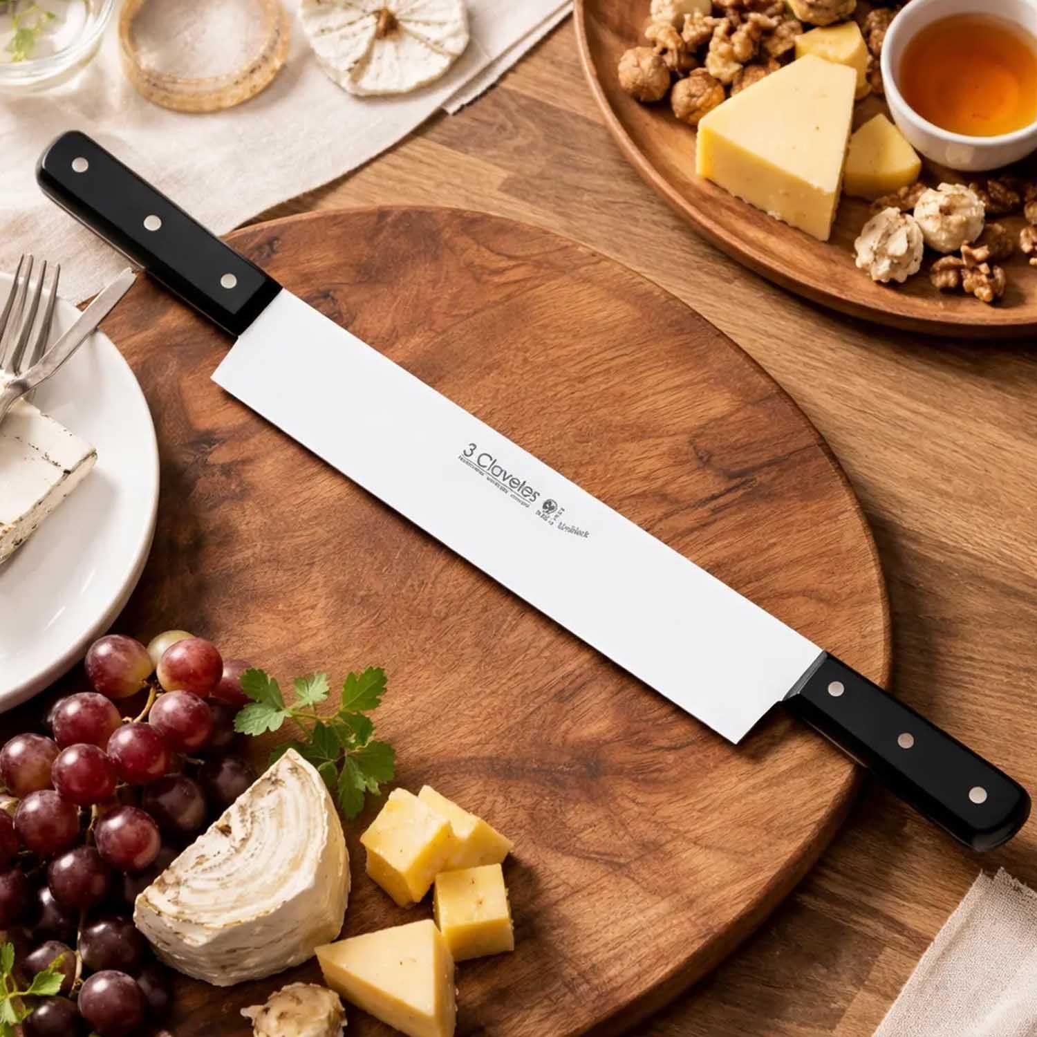 Cuchillo Queso 2 Mangos 30 Cm        -2