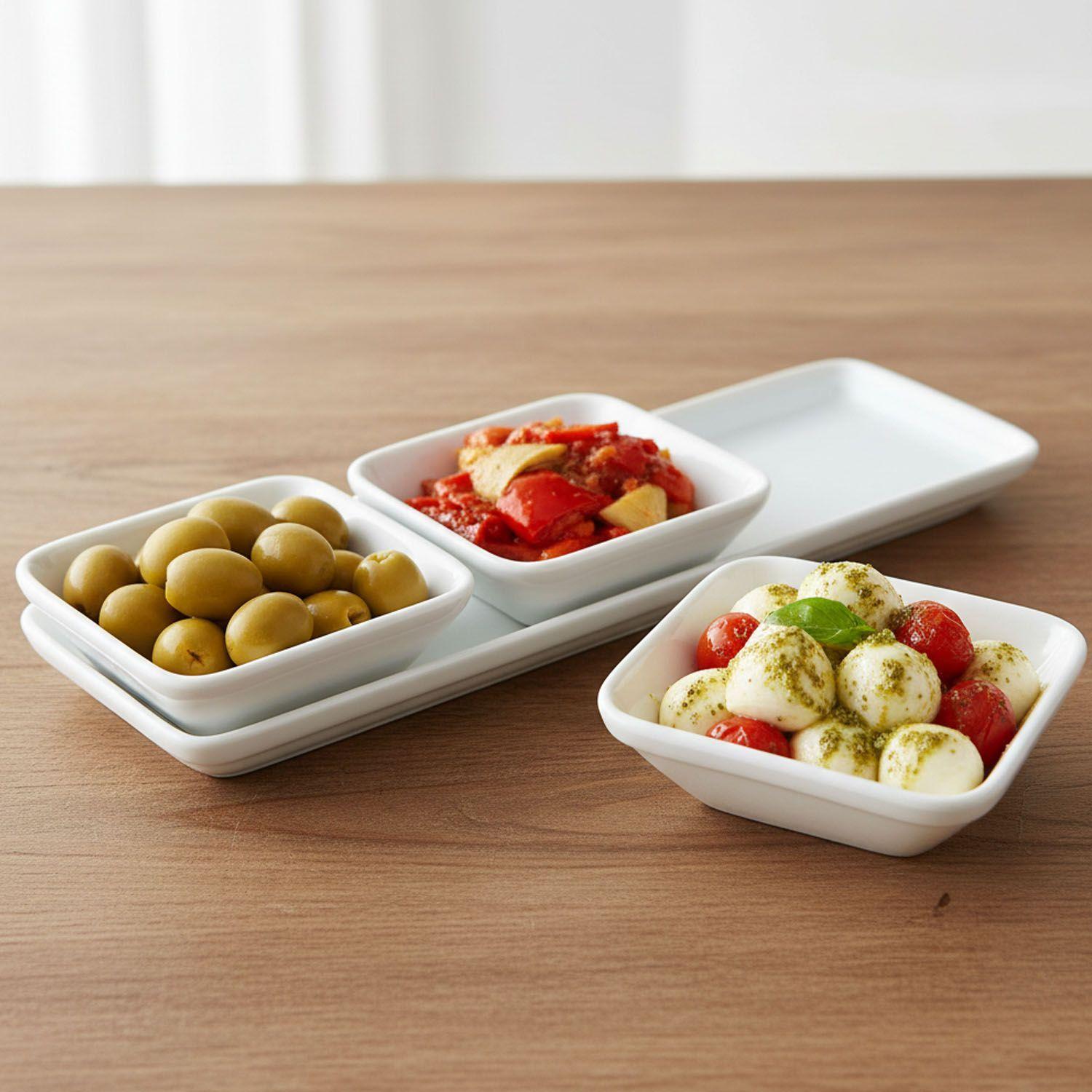 Bandeja 34 Cm con 3 pocillos-2