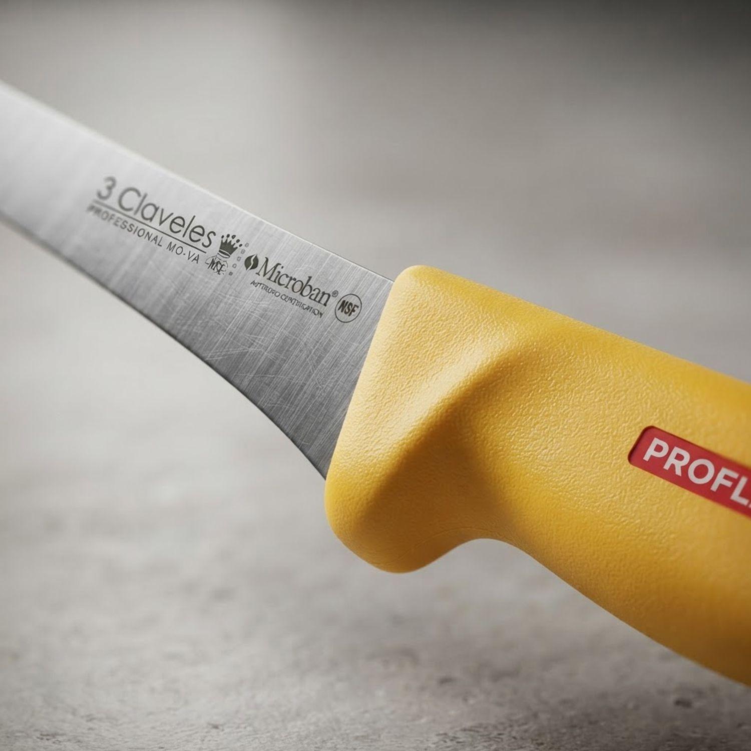 Cuchillo Deshuesador 15 cm Amarillo -3