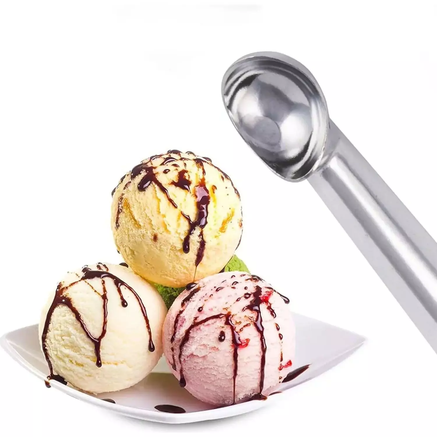 Cuchara Helado Rojo N 24-4