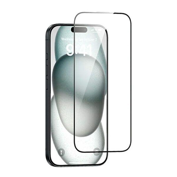 Lamina de Vidrio Protectora de Pantalla iPhone 16 Plus-2