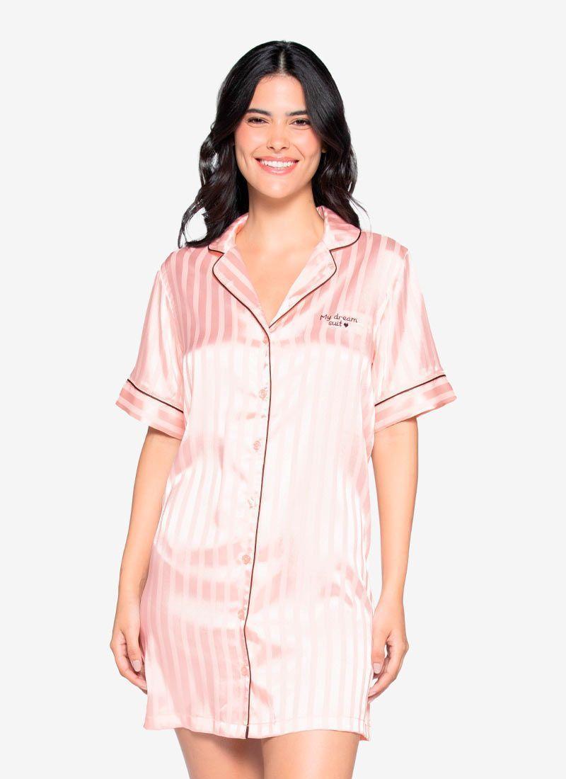 Camisola Satin Diseño Clasico-0