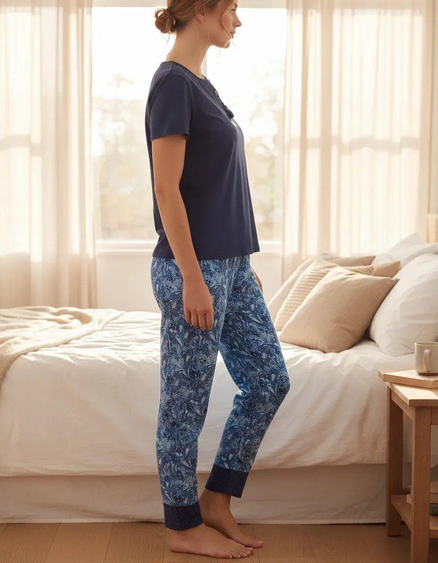 Pijama Algodón Estampado -2