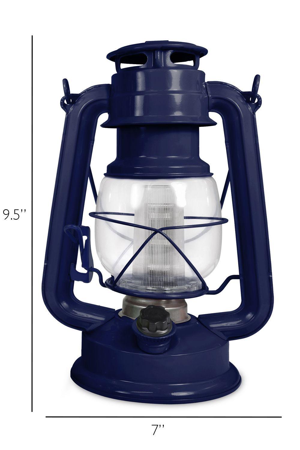 Linterna Led con Dimmer Vintage a Pilas Azul North Point-2