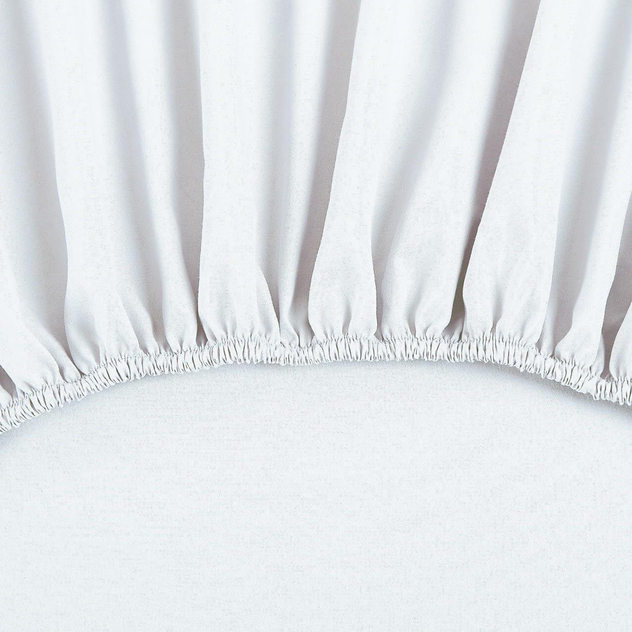 Juego de Sabanas Queen 4 Piezas Blanco Textilia-2