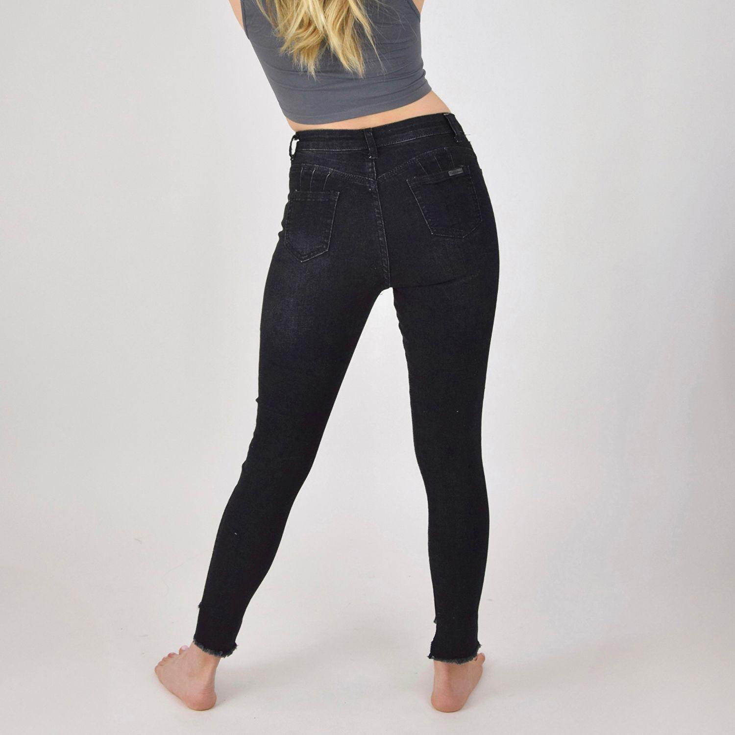 Jeans De Mujer Destroyed-1