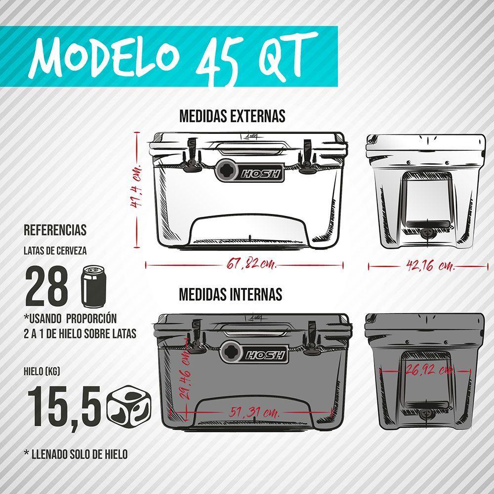 Cooler Rotomoldeado 45QT-7
