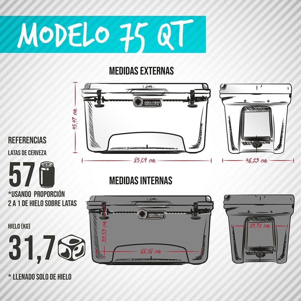 Cooler Rotomoldeado 75QT-7