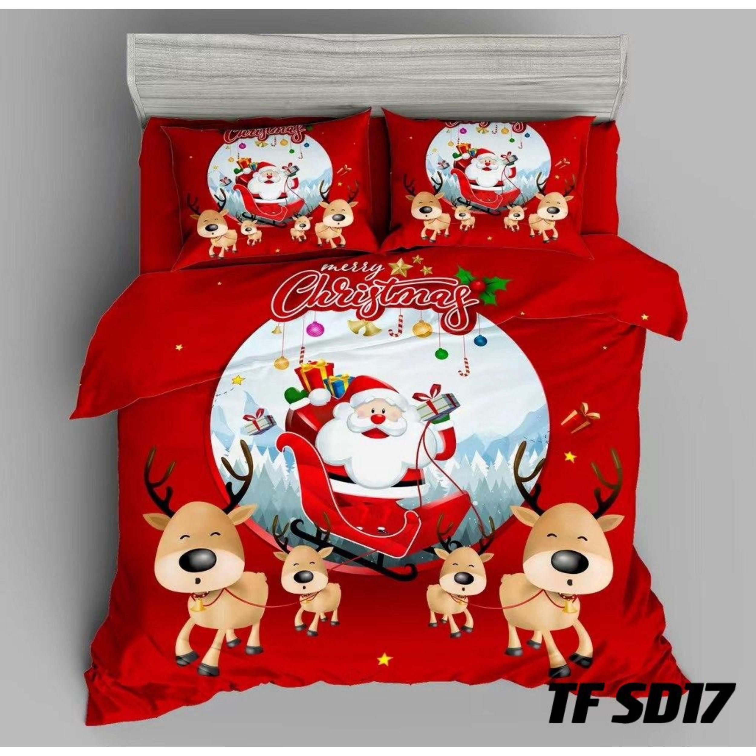 Cubrecama Navidad TIPO QUILT-0