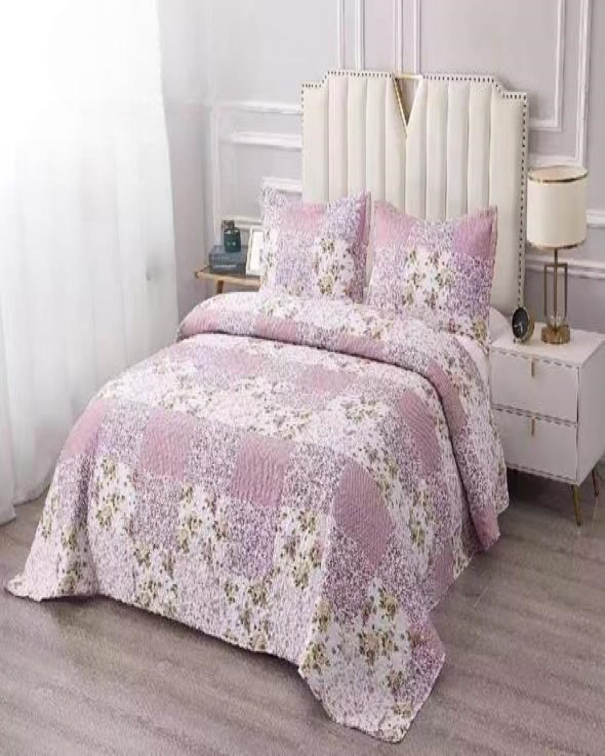 Cubrecama Quilt De Verano 2 Plaza-0