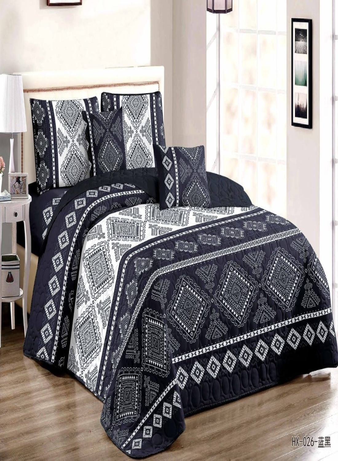 Cobertor Quilt De Verano Reversibles 1.5 Plaza-0