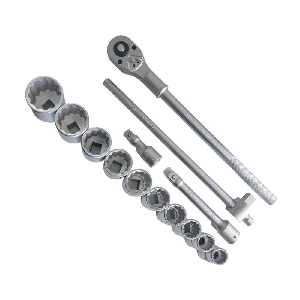 Juego de Dados Poligonales Force 3/4 - 14 Piezas (en mm)-2