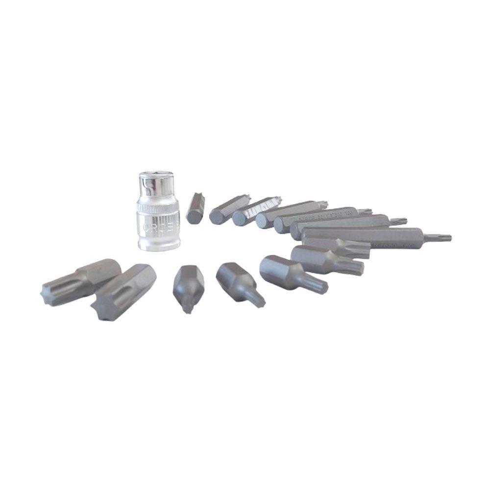 Juego Puntas Torx Force T20 a T55 - 15 Piezas-2