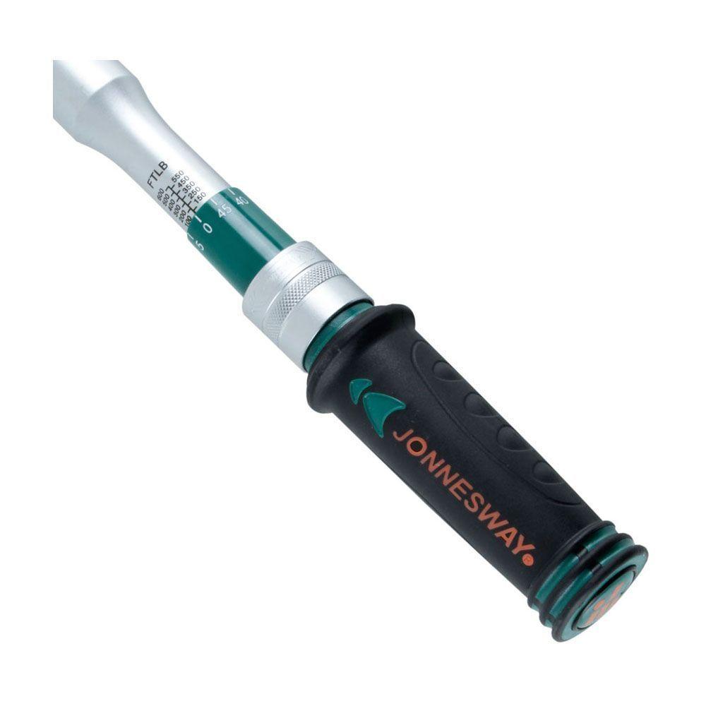 Llave de Torque Jonnesway 3 4 100 a 600 Lbs Pie-4