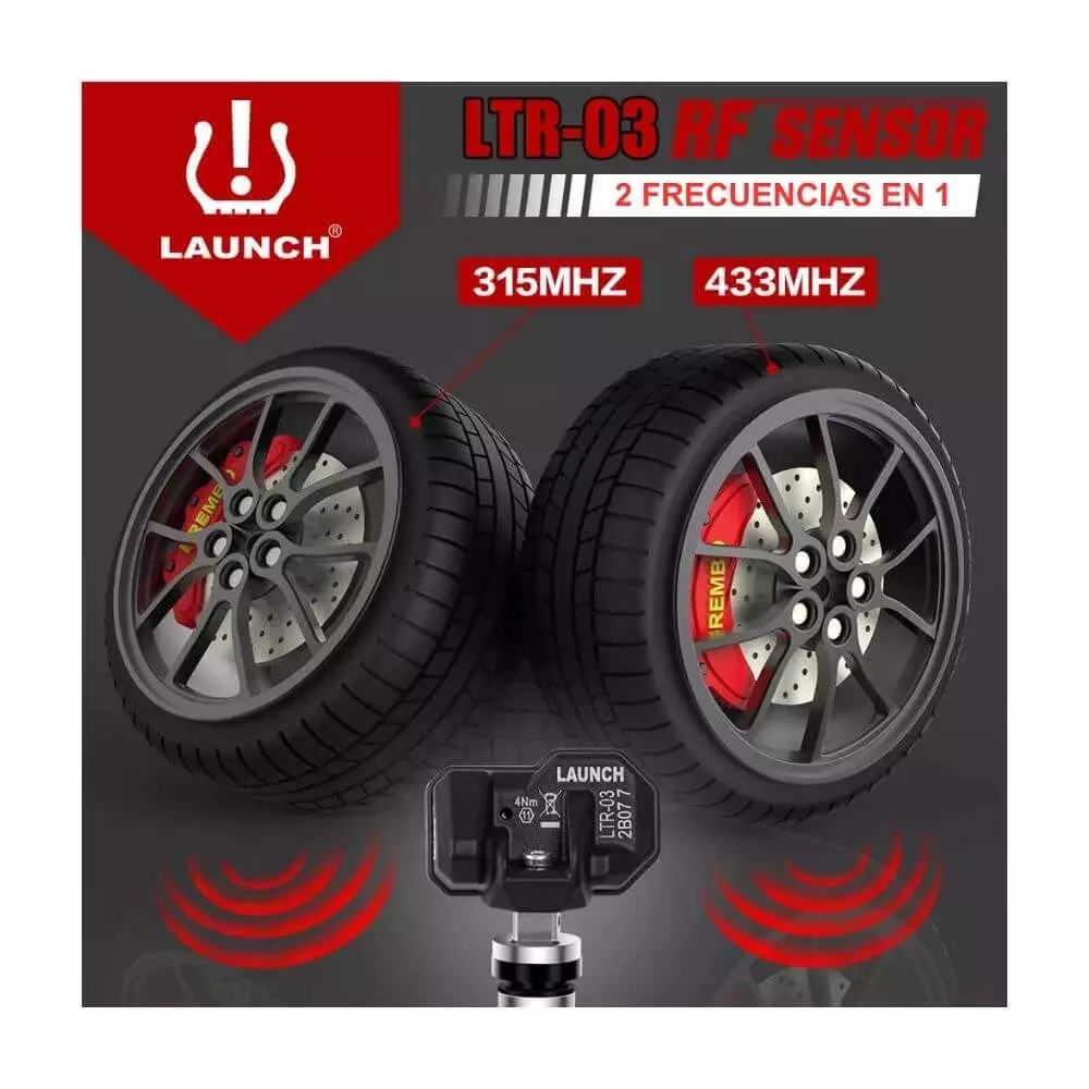 Sensor TPMS Universal LTR03 Launch - Pack de 10 Unidades-4