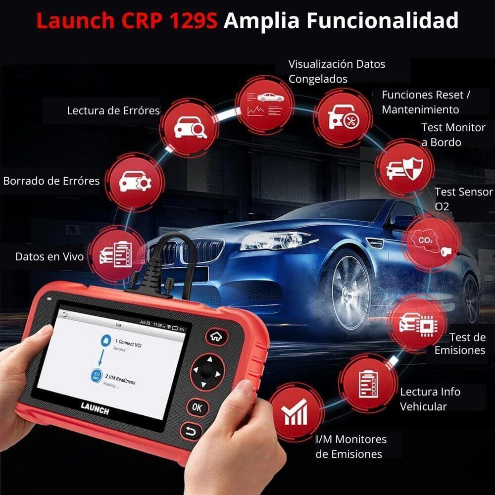 Esc ner Automotriz Launch CRP 129S 13 Funciones-3